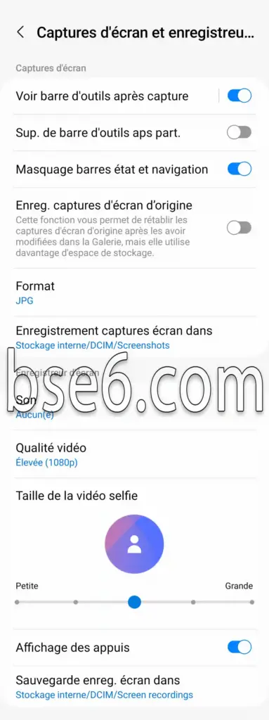 Comment capturer une capture d'écran prolongée sur Samsung Galaxy A52