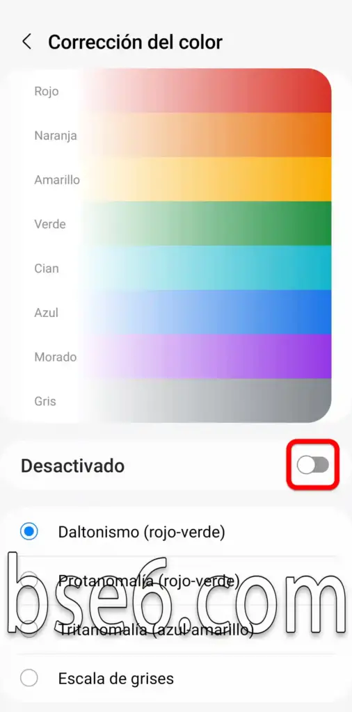 cómo corregir los colores de la pantalla